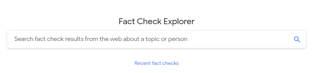 Google Fact Check is one of the professional copywriting services that reviews any misleading information