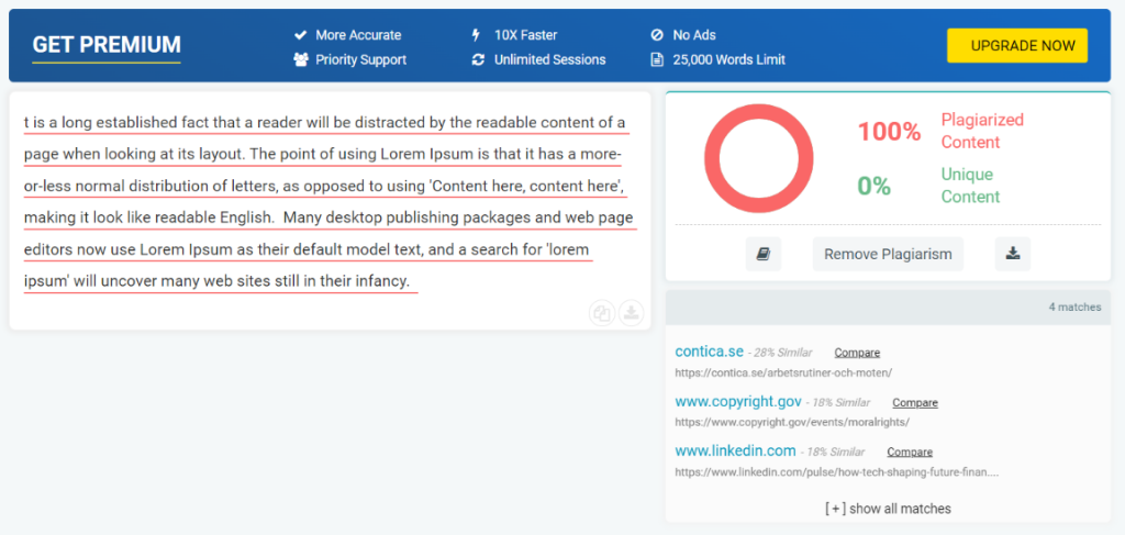 PrePost SEO is one of the professional copywriting services that checks for plagiarism